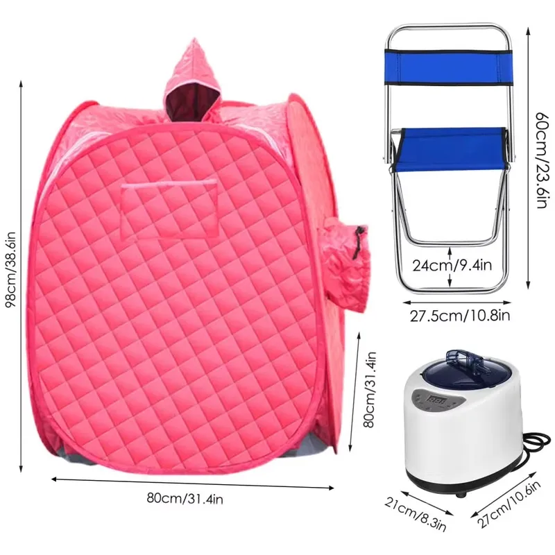 Spa Wellness Family - Mini sauna portable à vapeur pour