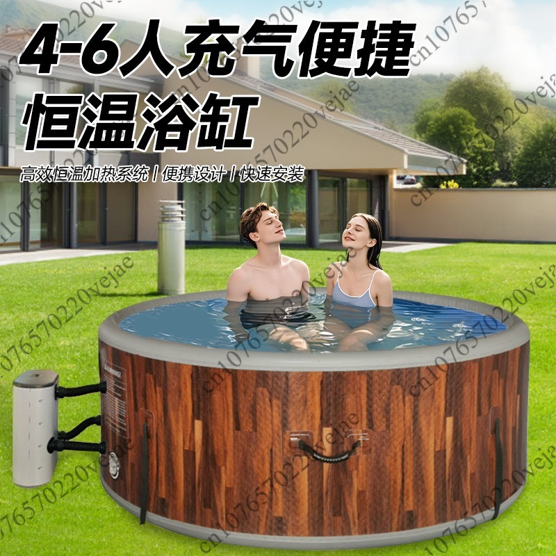 Spa Wellness Jacuzzi - Jacuzzi thermostaté, piscine gonflable de spa