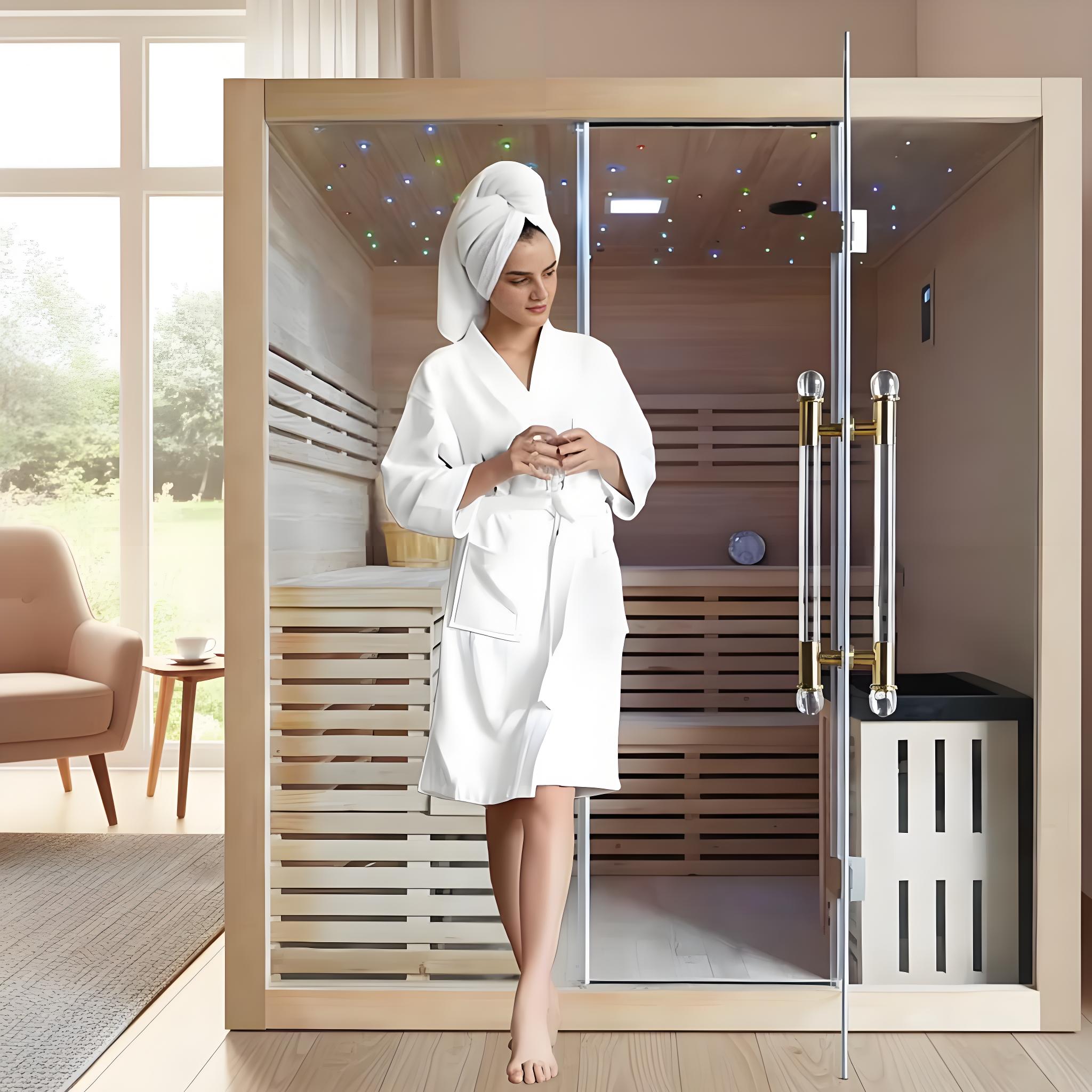Sauna de jardin relaxant en bo - Spa Wellness Family avis et prix
