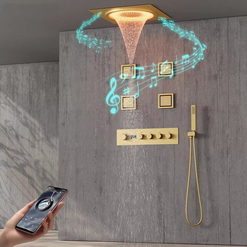 Ensemble de douche LED intelli - Spa & Wellness Dr Roy Sothers avis et prix