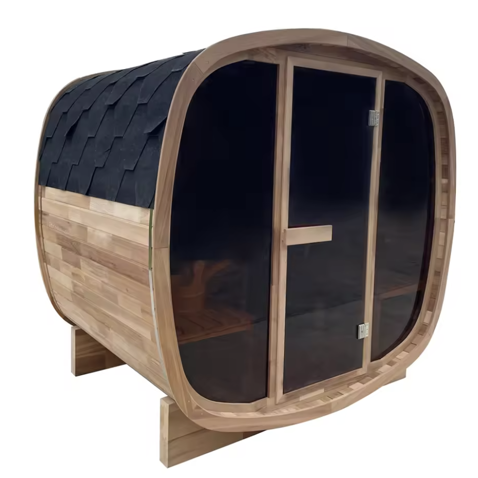Sauna en bois de sequoia cubiq - Spa Wellness Family avis et prix
